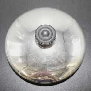 Vintage Revere Ware 7" Pot Lid Replacement Stainless 6 3/4" Inner Measure